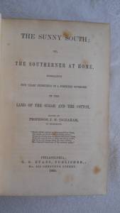 The Sunny South; or, the Southerner at Home, 1860, for sale